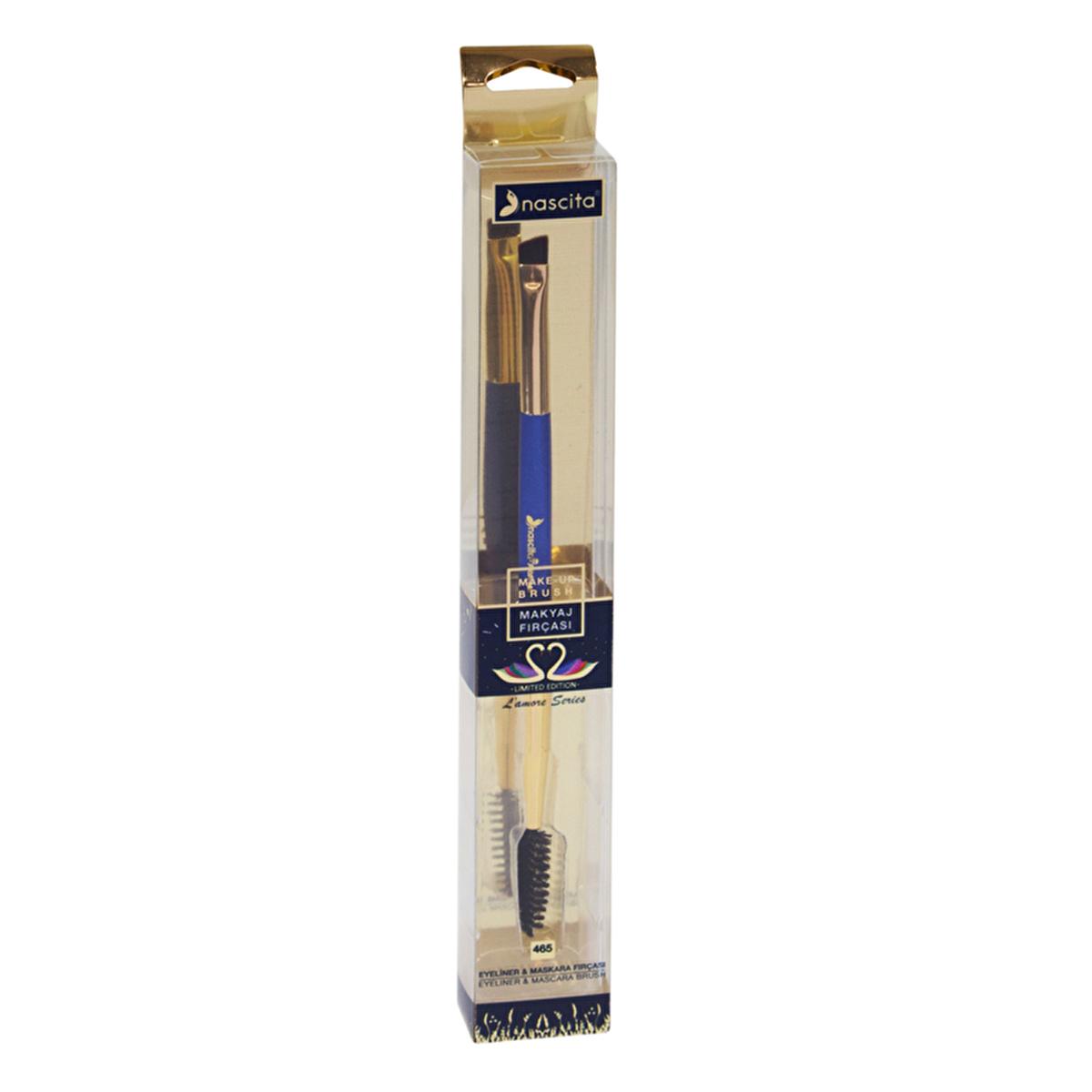Nascita Pro Makeup Brush - Eyeliner & Mascara Brush for Precise Application