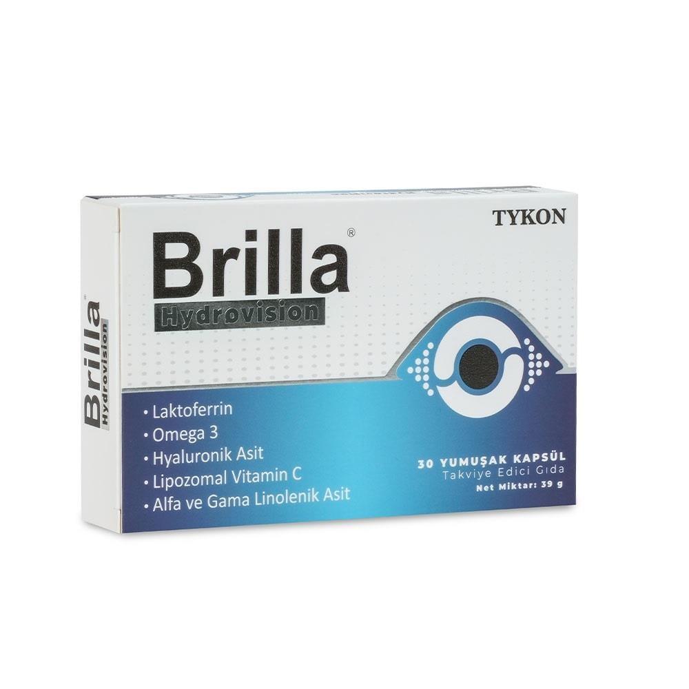 Brilla Hydrovision Eye Support Supplement 30 Capsules