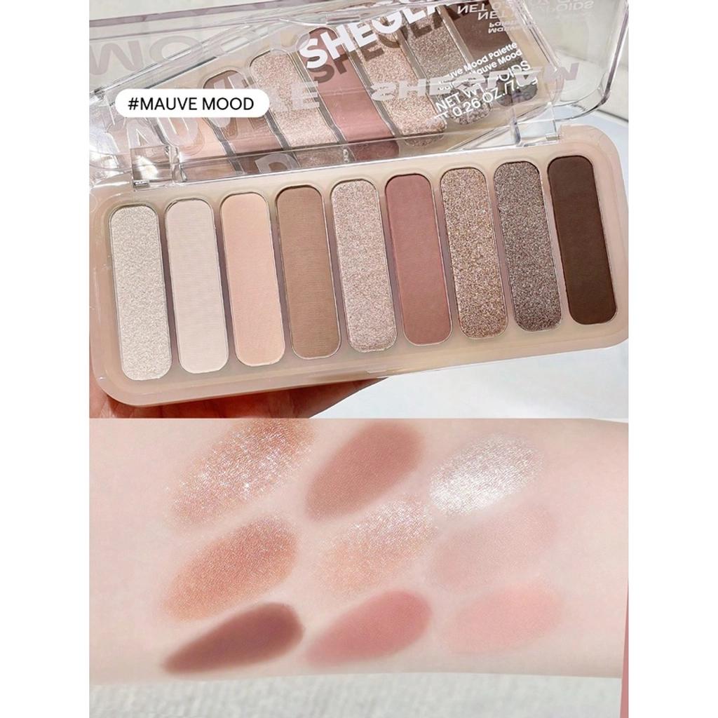 Sheglam Mauve Mood Essence Nude 9-Color Eyeshadow Palette