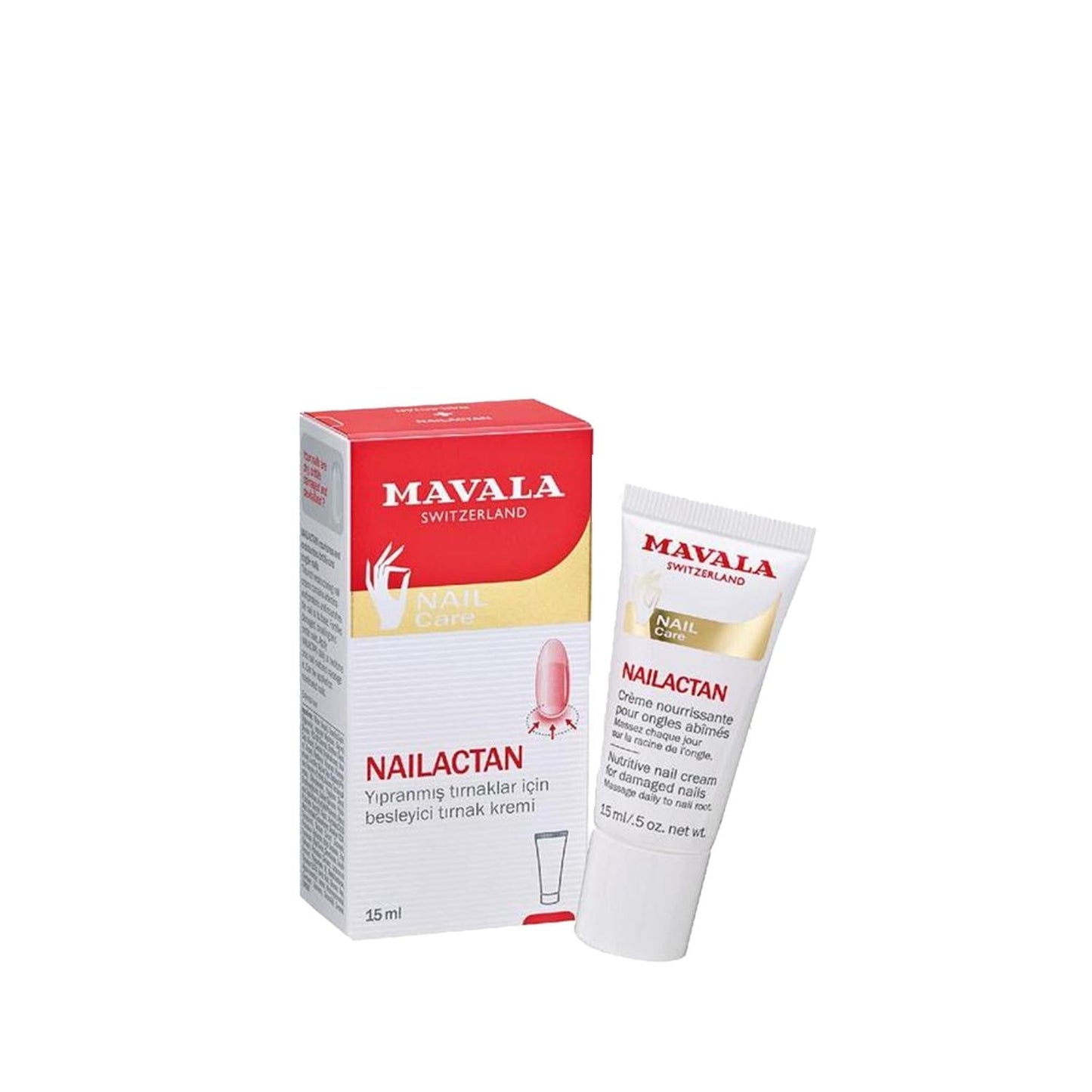 Mavala Nourishing Nail Cream - 15ml Tube | Nailactan Nourishing Nail Cream for Healthy Nails