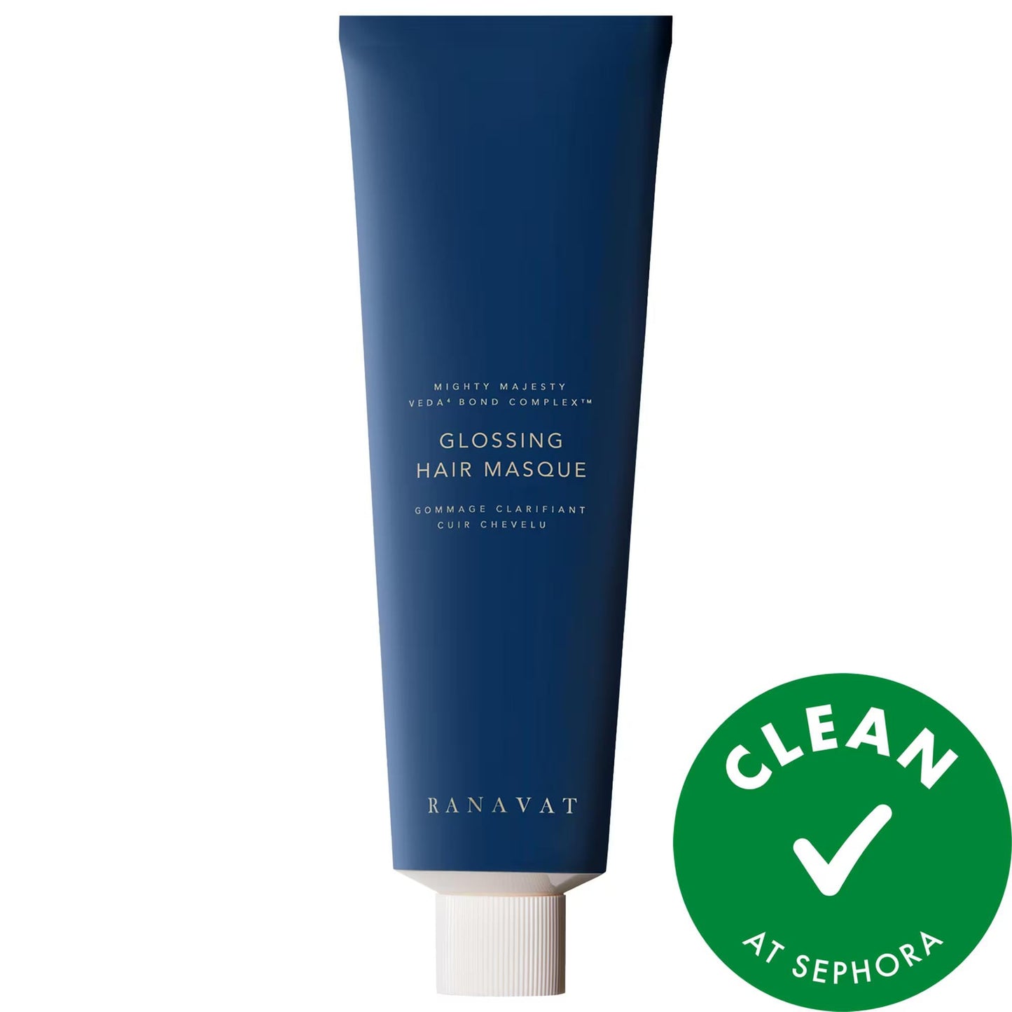 Mighty Majesty Glossing Hair Masque: Intense Shine, Damage Repair & Bond Strengthening - Vegan, Cruelty-Free Hair Treatment with Hyaluronic Acid