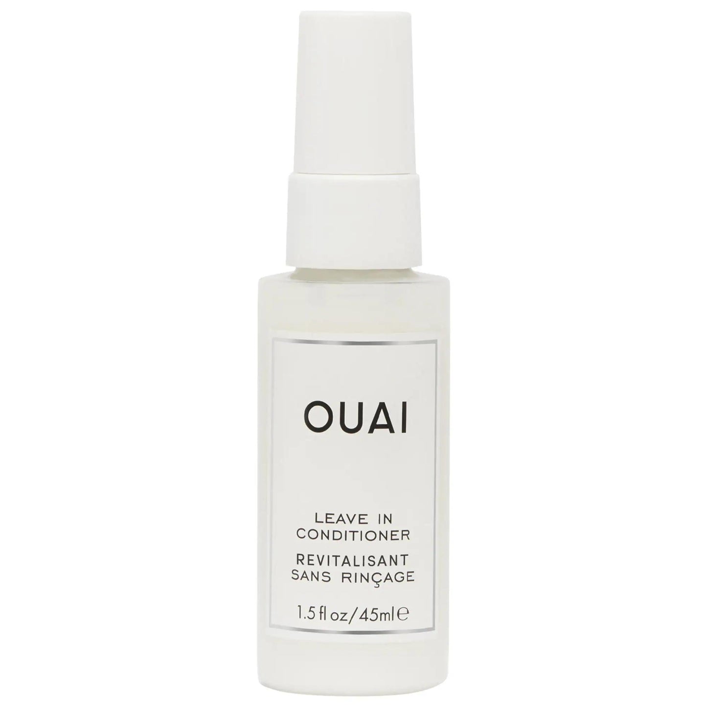 Ouai Mini Leave-In Conditioner: Detangling Spray & Frizz Control with Heat Protection | Smooth, Shiny Hair