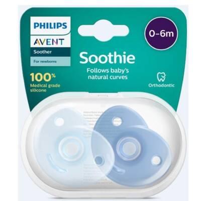 Philips Avent Soothie Pacifier for Boys 0-6 Months 2 Pack