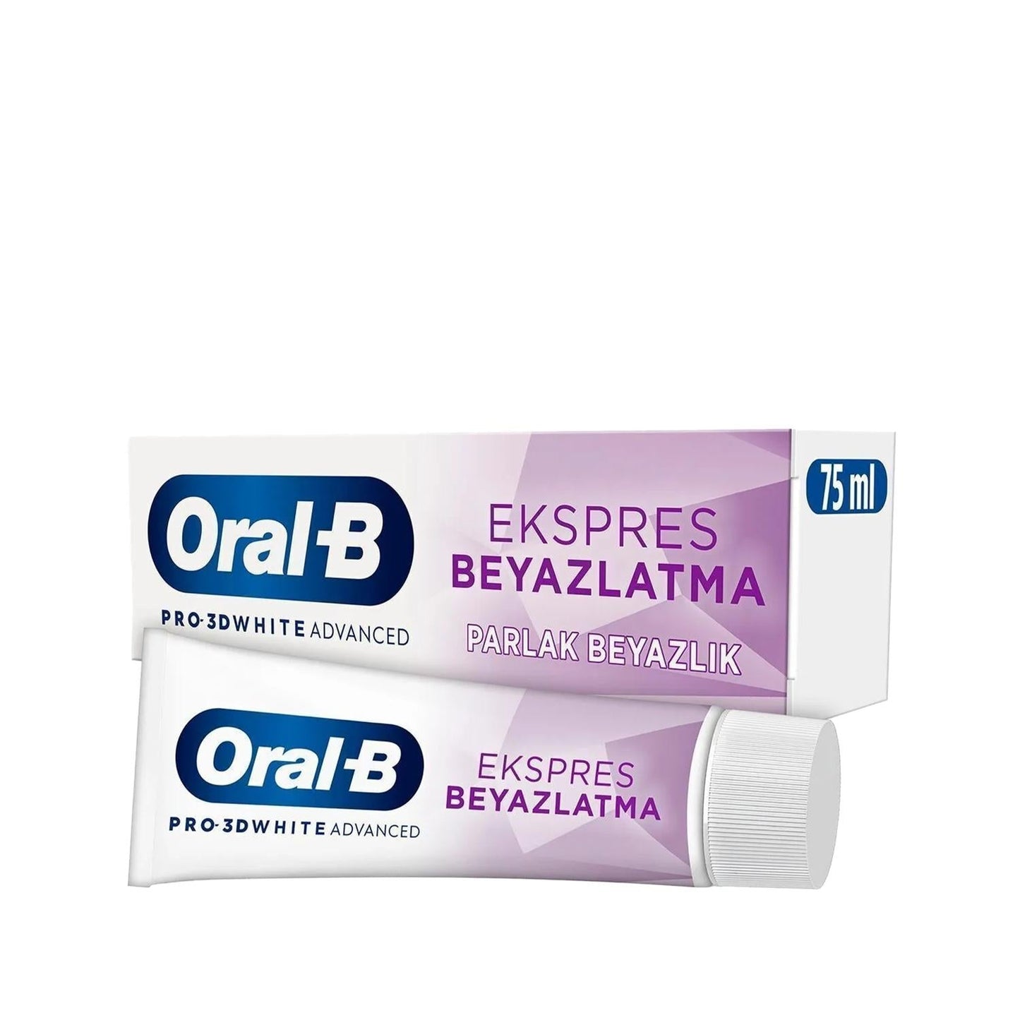 Oral-B 3D White Advanced Express Whitening Toothpaste 75ml