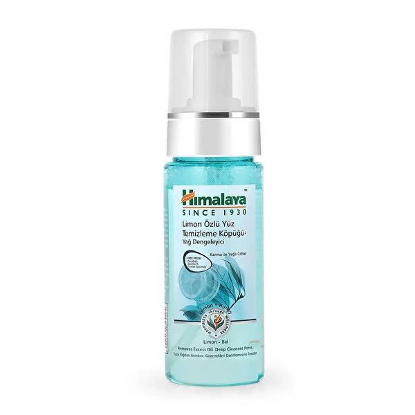 Himalaya Face Cleansing Foam with Lemon Extract - Natural, Oil Control, Matte Finish Cleanser for Daily Use
