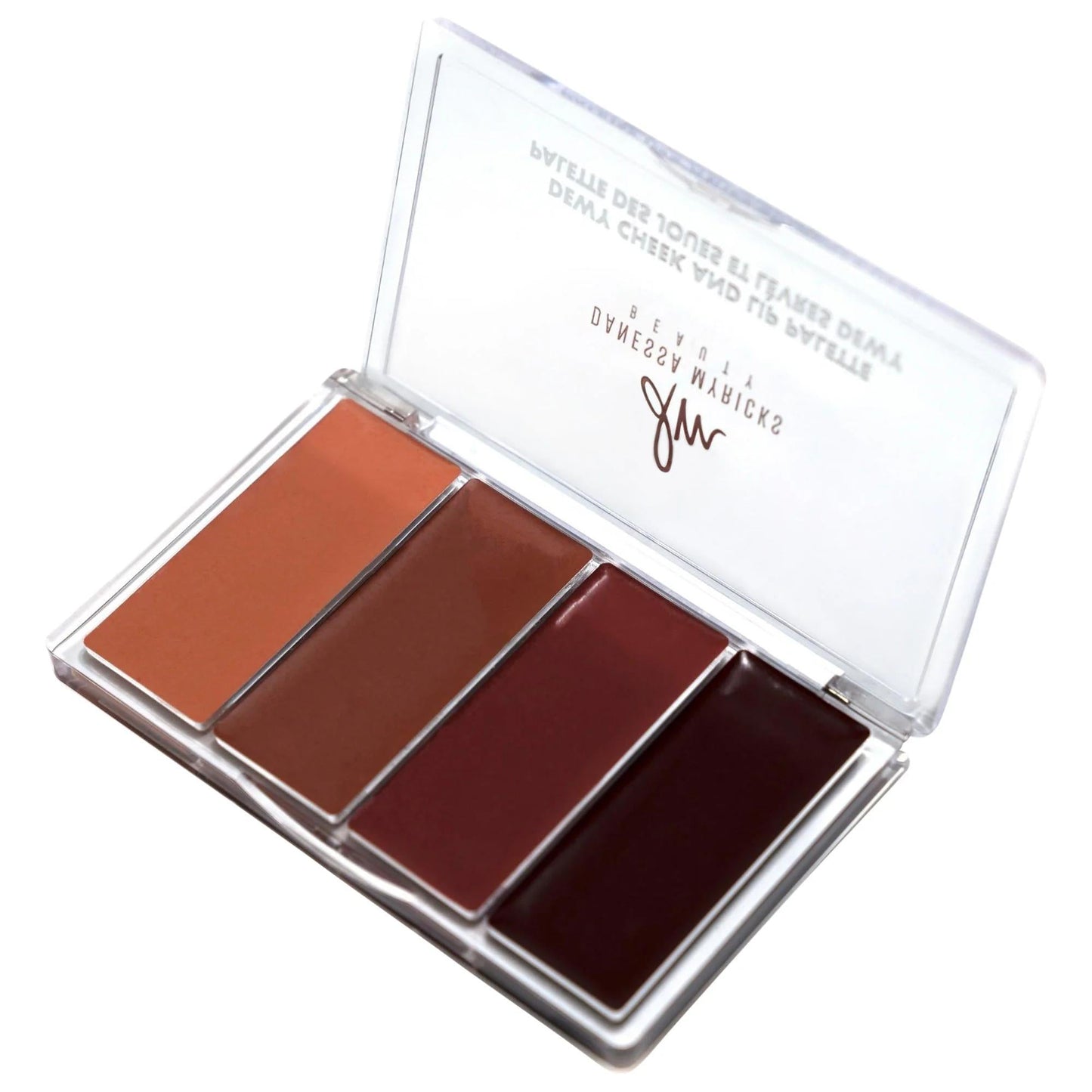 Dewy Cheek & Lip Palette: Multiuse Cream for Natural Radiance, Buildable Color & Cruelty-Free Makeup