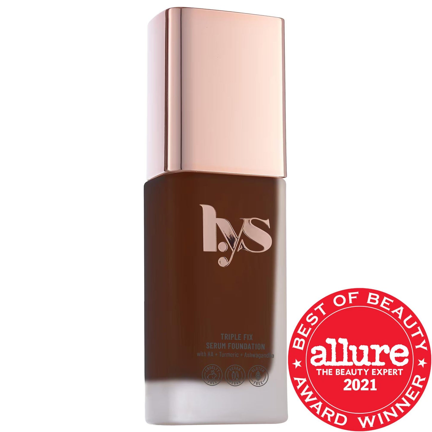 Triple Fix Serum Foundation - Clean Beauty, Vegan, Skincare-Infused Makeup for Natural Finish