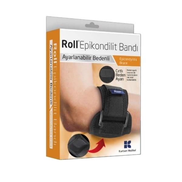 Roll Epicondylitis Elbow Support Band - Adjustable Relief for Tennis Elbow & Elbow Strain