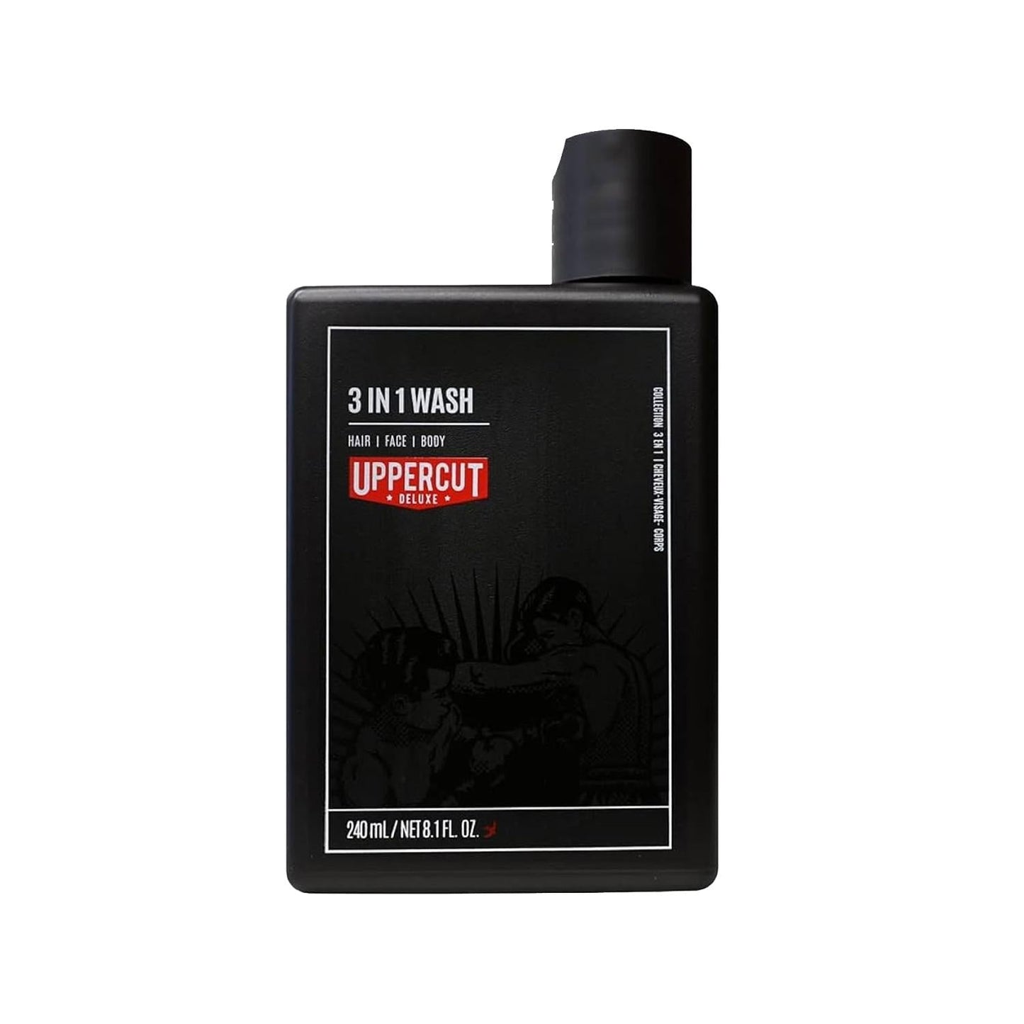Uppercut Deluxe 3-in-1 Wash for Hair, Face & Body 240 ml