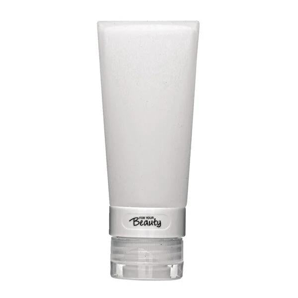For Your Beauty Silicone Travel Bottle 65ml - Leak-Proof, Collapsible Toiletry Container for Travelers