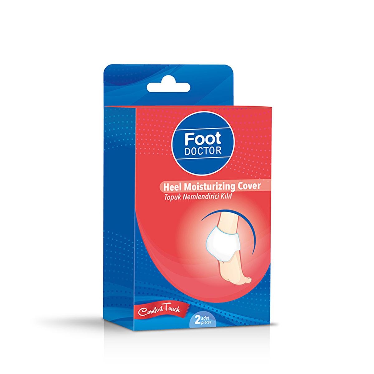 Foot Doctor Heel Moisturizing Socks - Comfortable, Non-Toxic, Dry Heel Relief for Cracked Heels