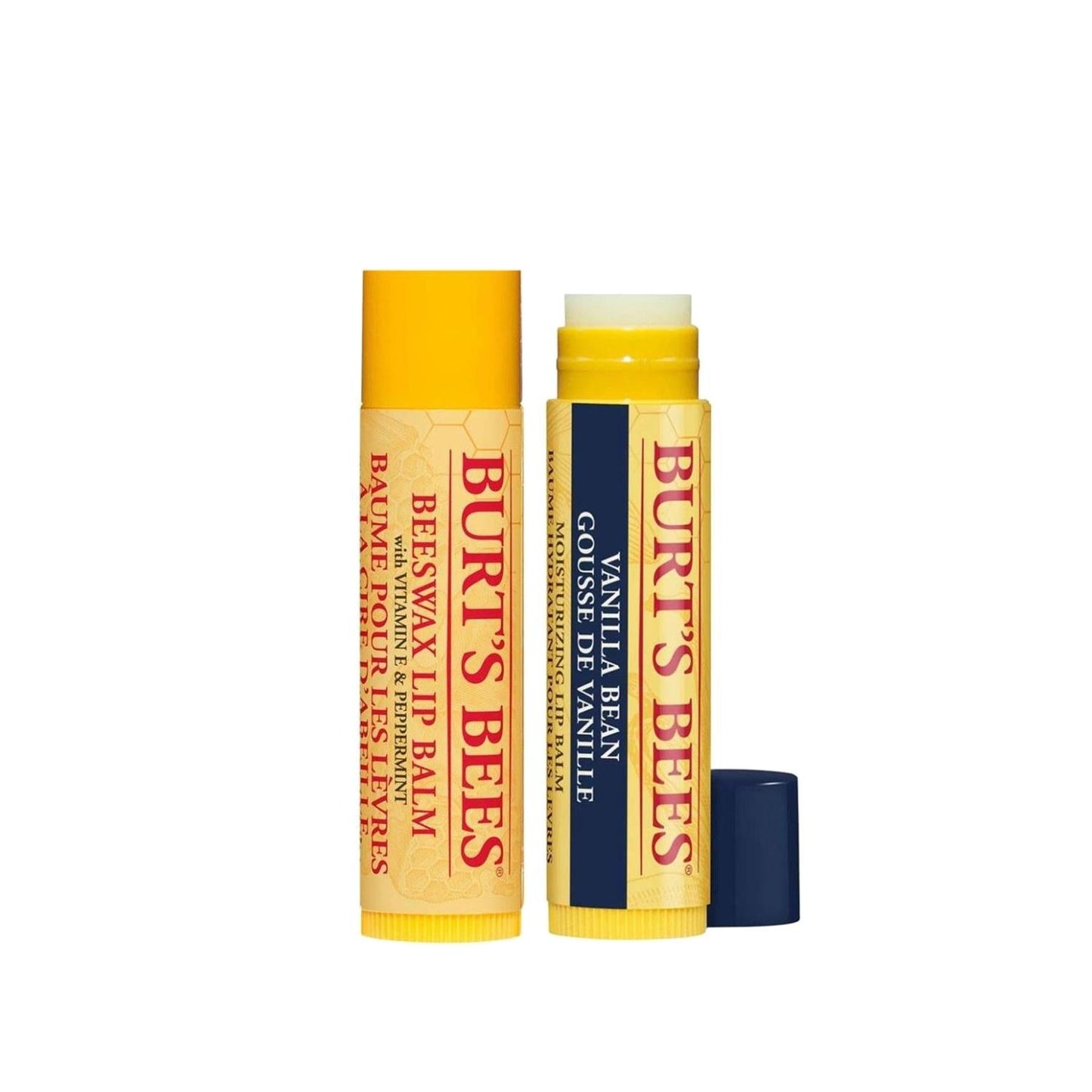 Burt's Bees Vanilla & Mint Lip Balm Duo 2x4.25g