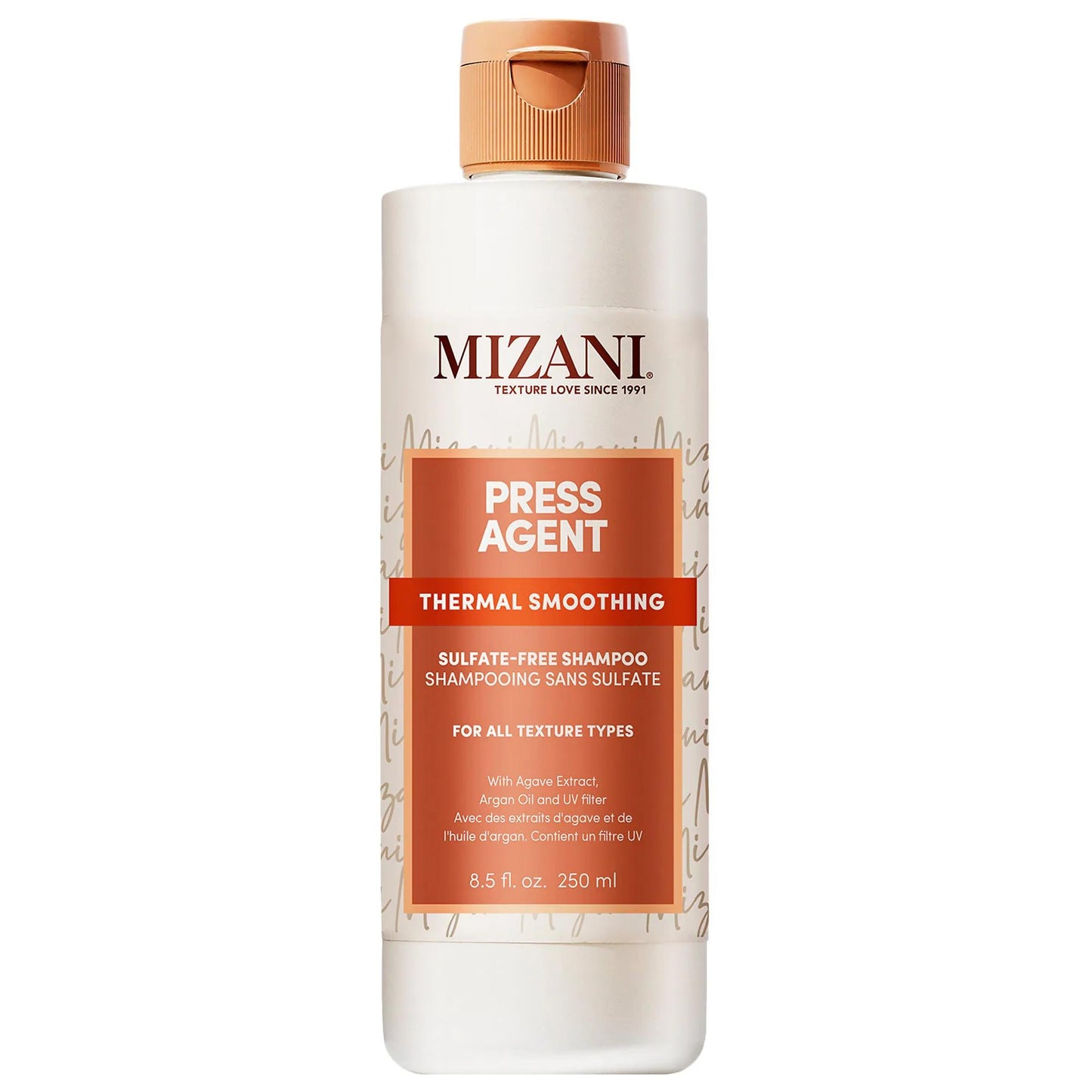 Press Agent Smoothing Sulfate-Free Shampoo for Thermal Styling and Detangling - Gentle, Moisturizing, and Protective Hair Care
