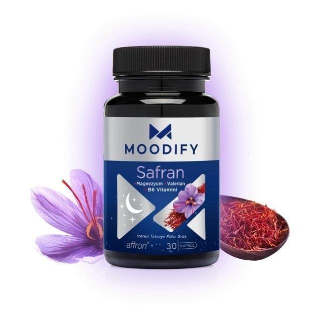 Moodify Saffron Dietary Supplement for Daily Balance 30 Capsules