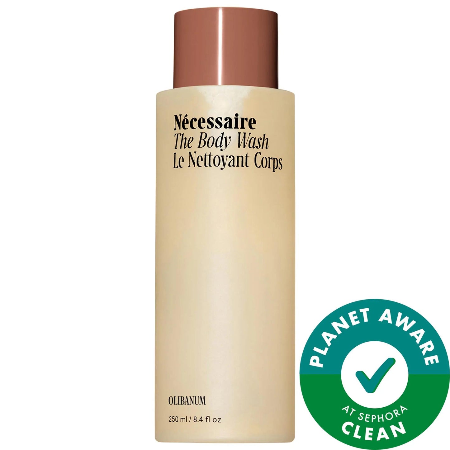 The Body Wash Olibanum: Vitamin C + Enzymes Radiance Treatment Body Cleanser for Bright, Healthy Skin, Hypoallergenic & Natural