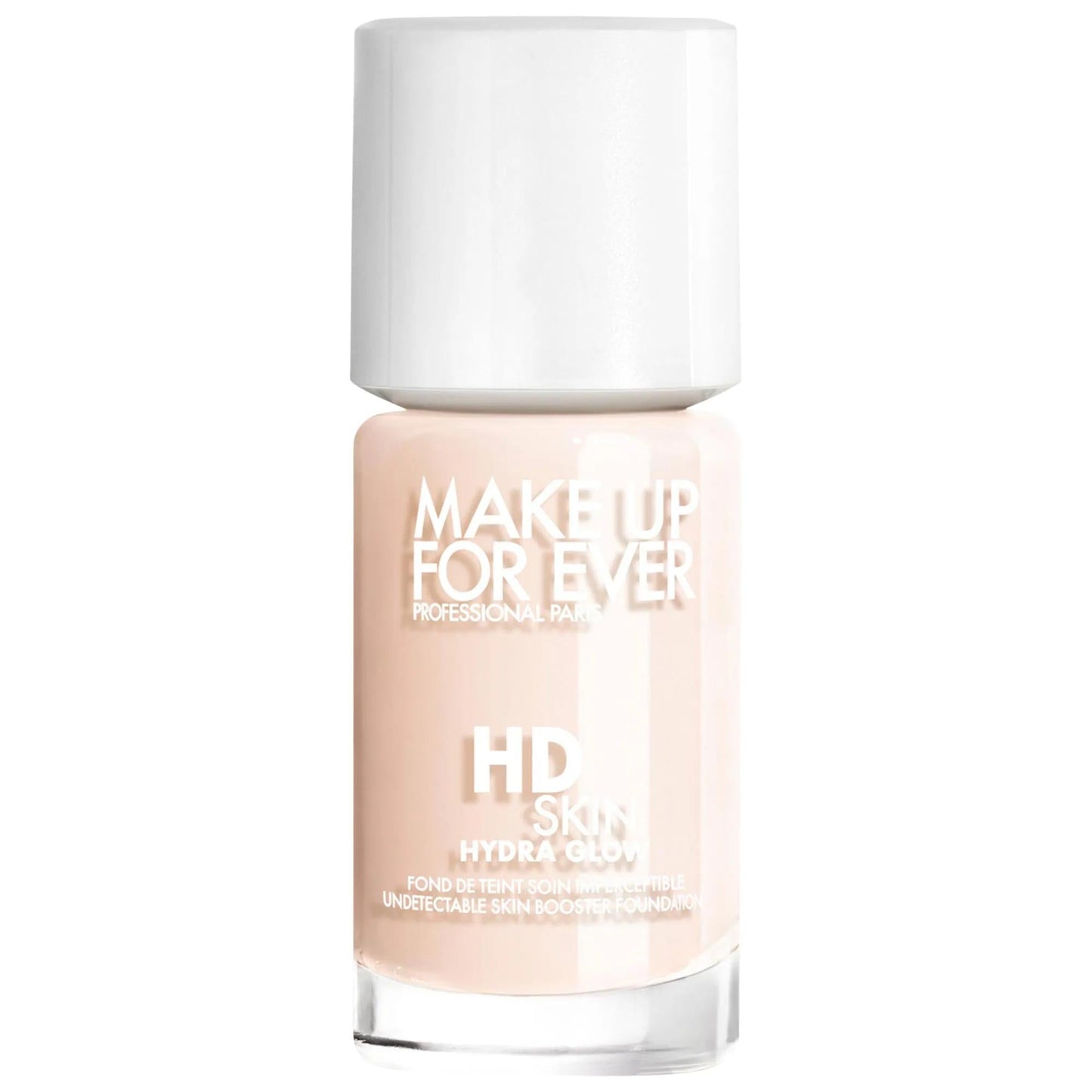 HD Skin Hydra Glow Hydrating Foundation with Hyaluronic Acid - Skincare-Infused Makeup for Dry, Mature, and Sensitive Skin