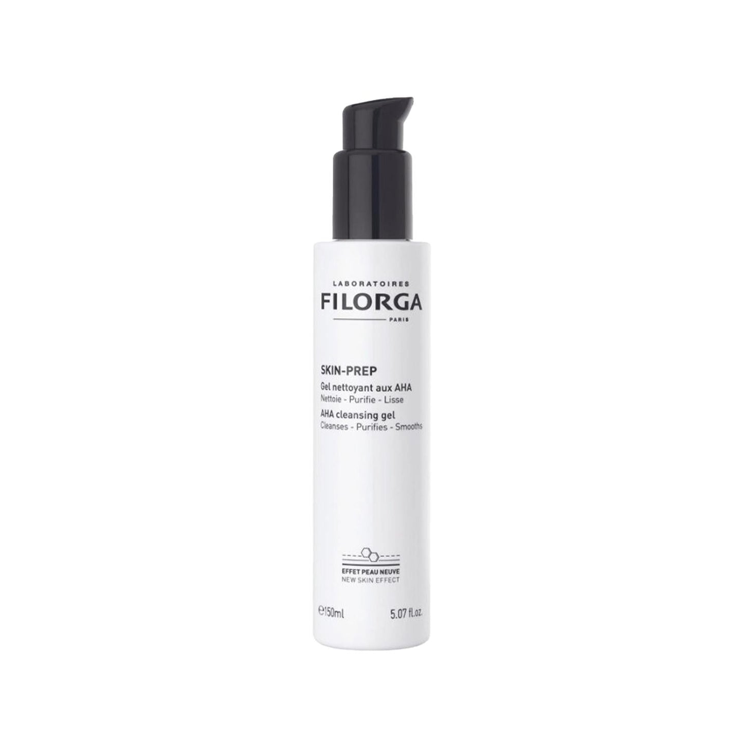 Filorga Skin-Prep AHA Facial Cleansing Gel - Gentle Exfoliation & Brightening, 150ml