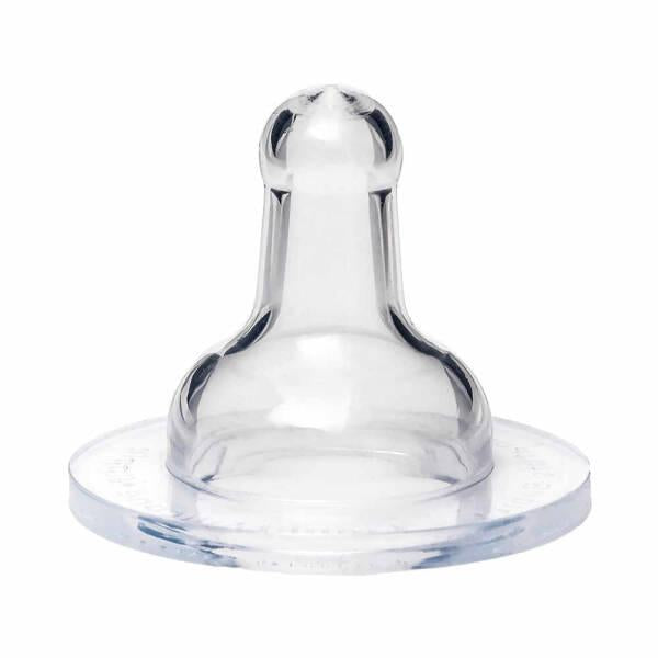 Bambino Baby Bottle Nipple - Wide Neck, Slow Flow for Newborns (0-6 Months)