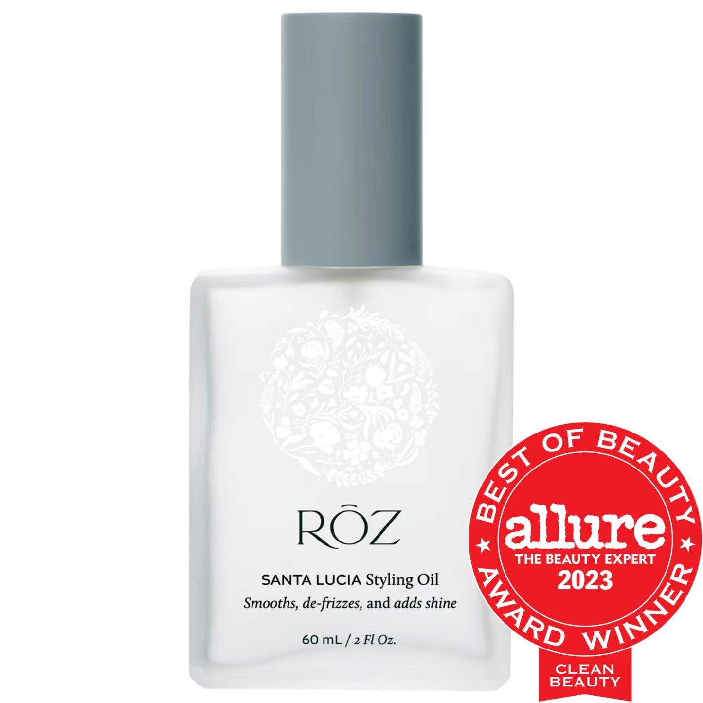 Santa Lucia Heat Protectant Hair Oil: 450¡F Protection, Tames Frizz & Adds Shine | Argan, Olive & Chamomile Oils