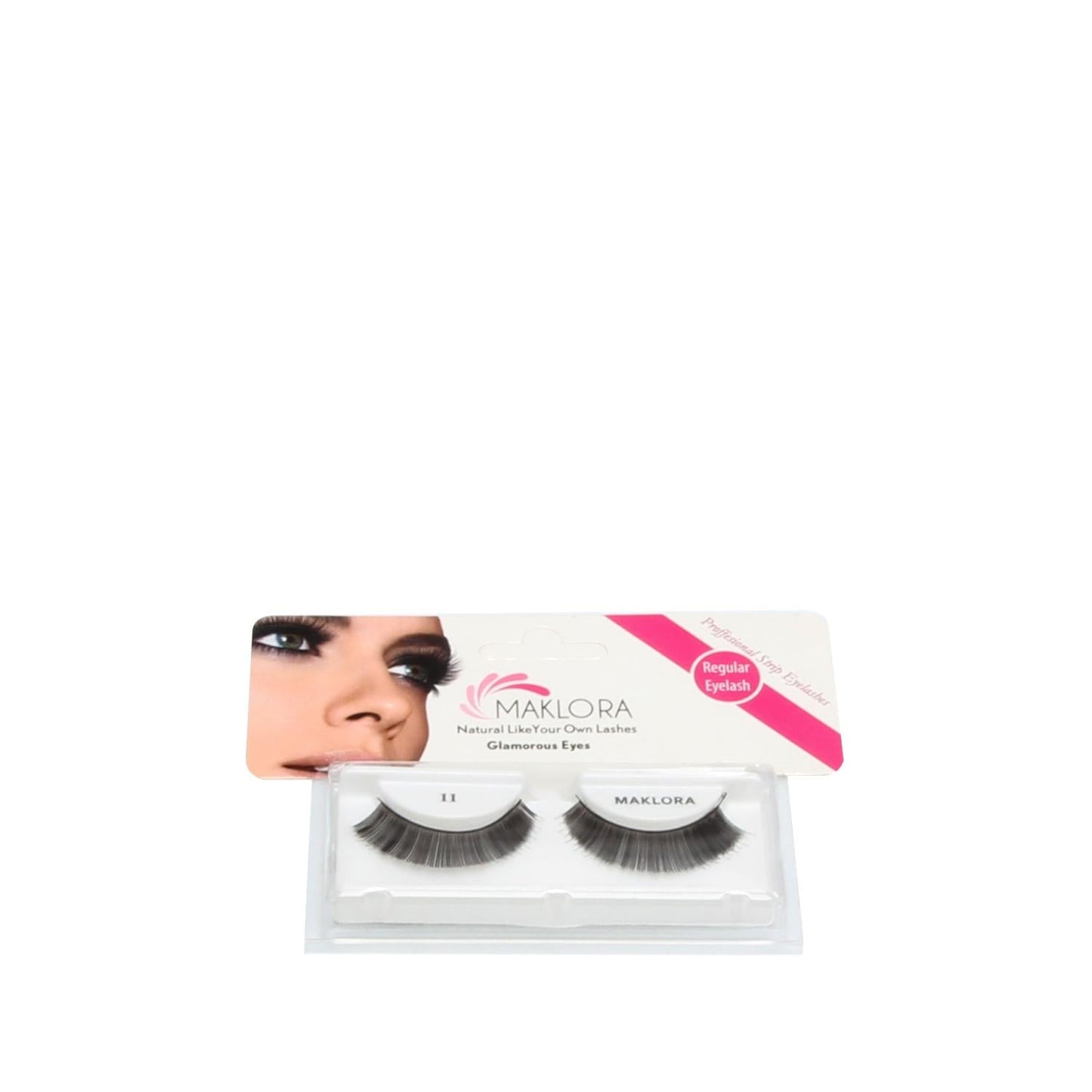 Maklora False Eyelashes - Reusable, Easy to Apply, Affordable Cosmetic Accessories