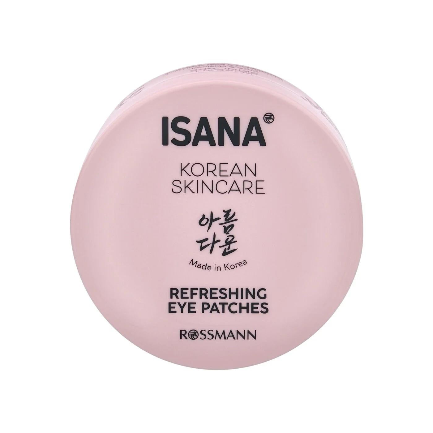 Isana Korean Skincare Hydrogel Cica & Hyaluron Eye Pads 30 Pairs