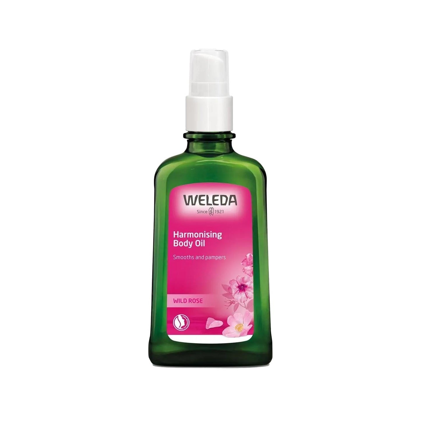 Weleda Wild Rose Harmonising Body Oil 100ml - Natural Moisturizer for Dry Skin