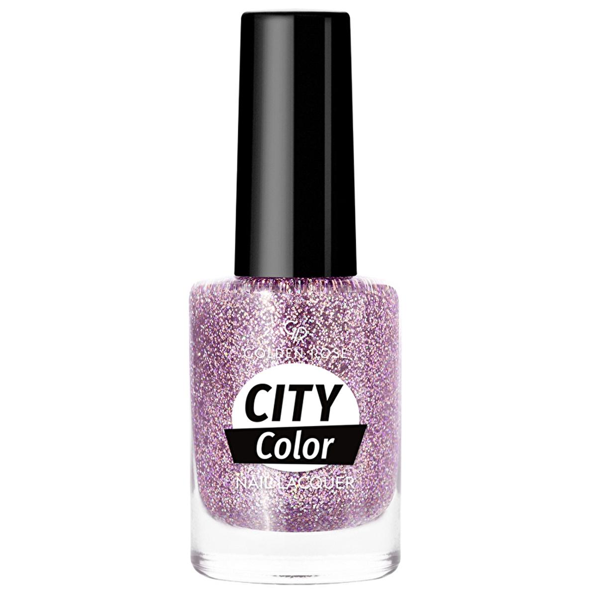 Golden Rose City Color Nail Lacquer - Long Lasting Nail Polish with Rich Color Options