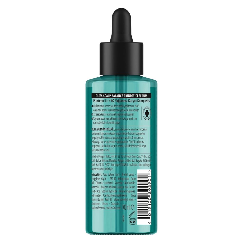 Gliss Scalp Balance Purifying Hair Serum for Oily Scalp 100 ml