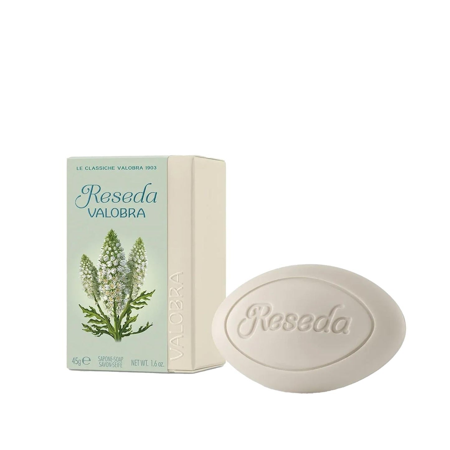 Valobra Reseda Soap - 45g Gentle Cleansing for Personal Hygiene - Valobra