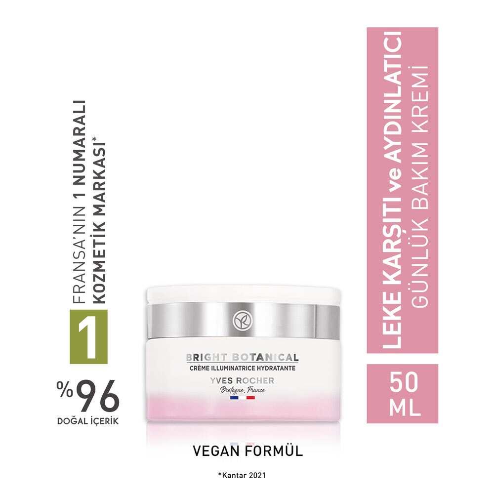 Bright Botanical Day/Night Cream - Anti-Spot & Anti-Wrinkle, Hydrating & Brightening for Even Skin Tone