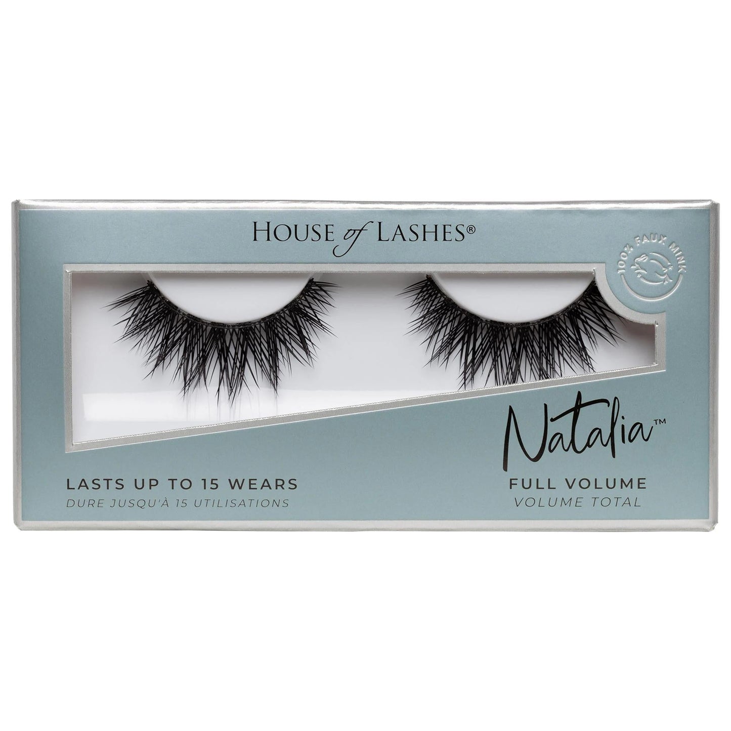 Cruelty-Free Faux Mink Volumizing False Eyelashes: Get Dramatic 3D Volume & Reusable Comfort