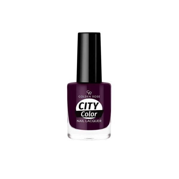 Golden Rose City Color Nail Lacquer 54 - Long Lasting Nail Polish with Rich Color Options