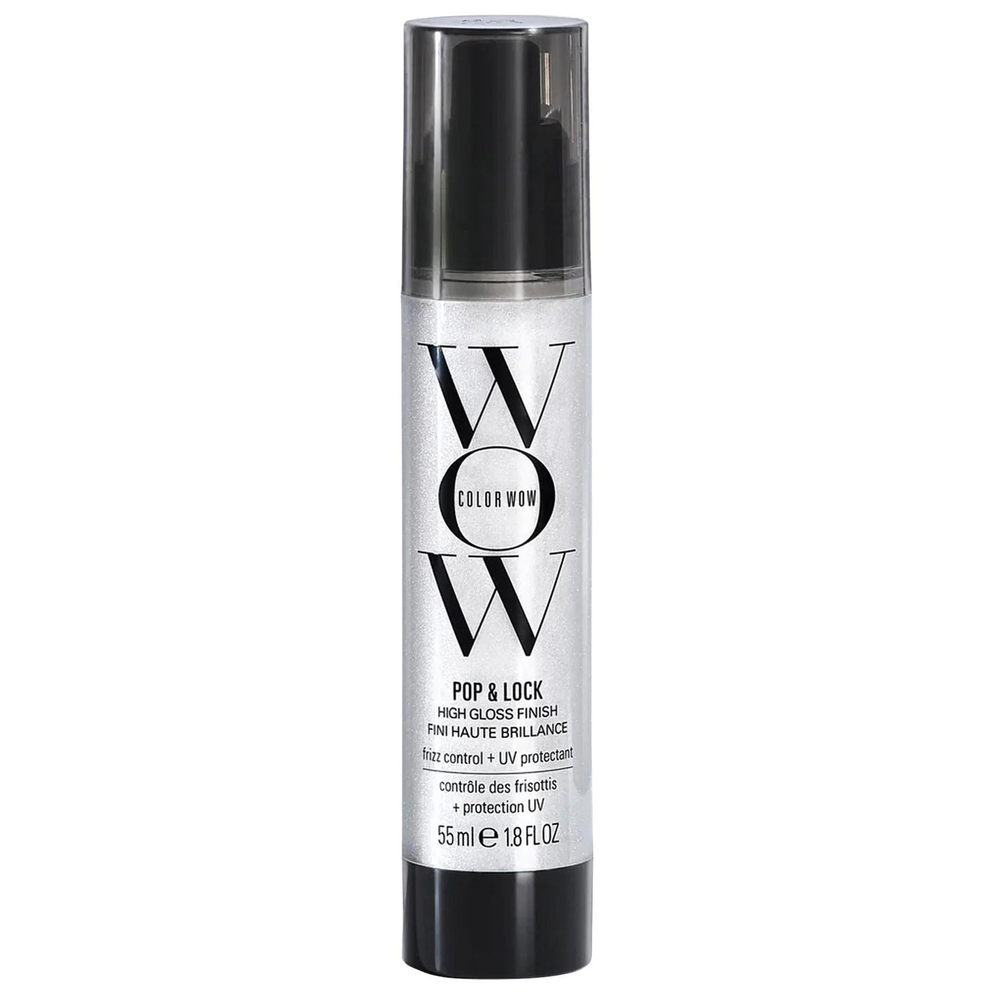 Pop + Lock Frizz Control + Glossing Serum - Vegan Hair Serum for Smooth, Shiny Hair