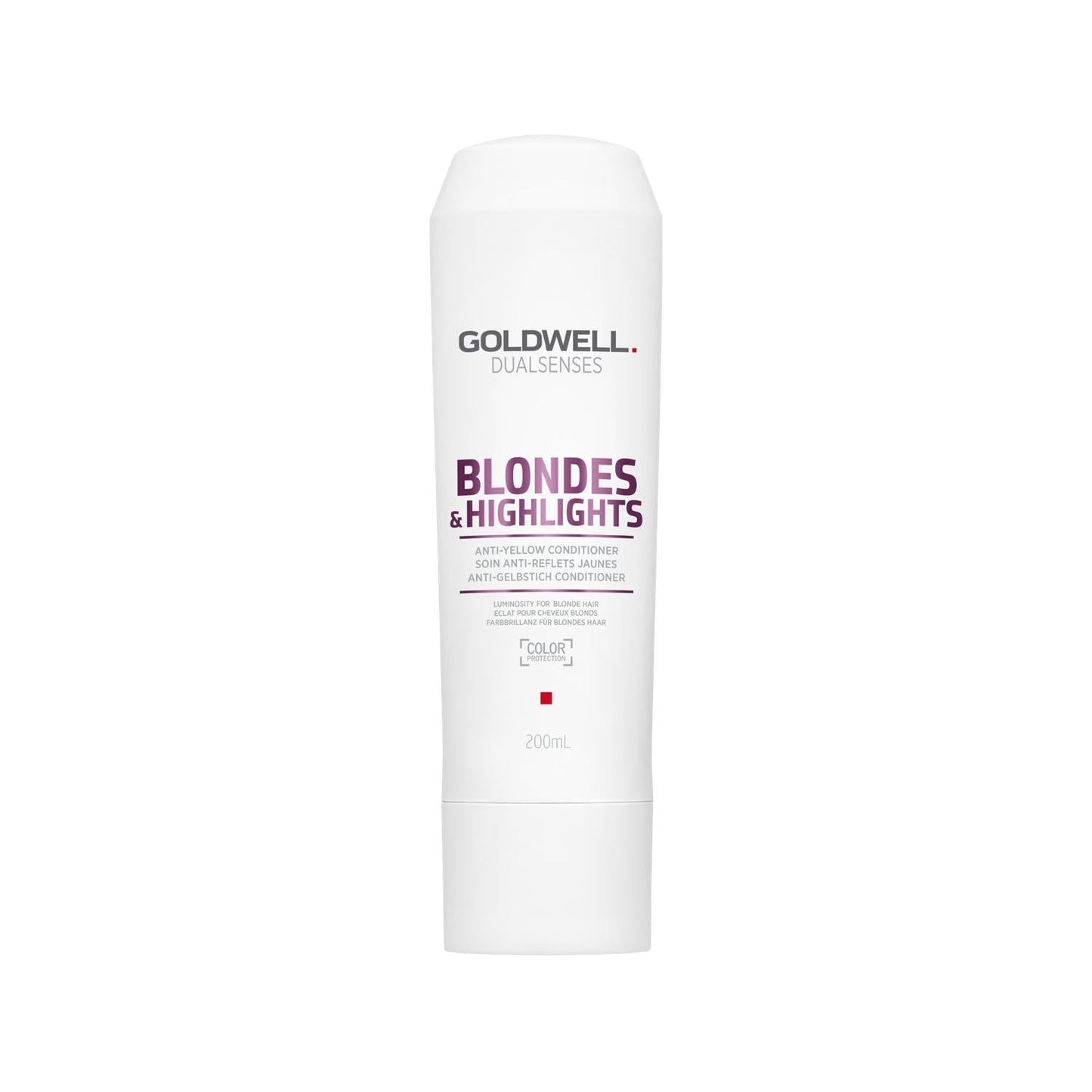 Goldwell Dualsenses Blondes & Highlights Anti-Yellow Conditioner 200 ml - Professional Blonde Hair Care & Maintenance