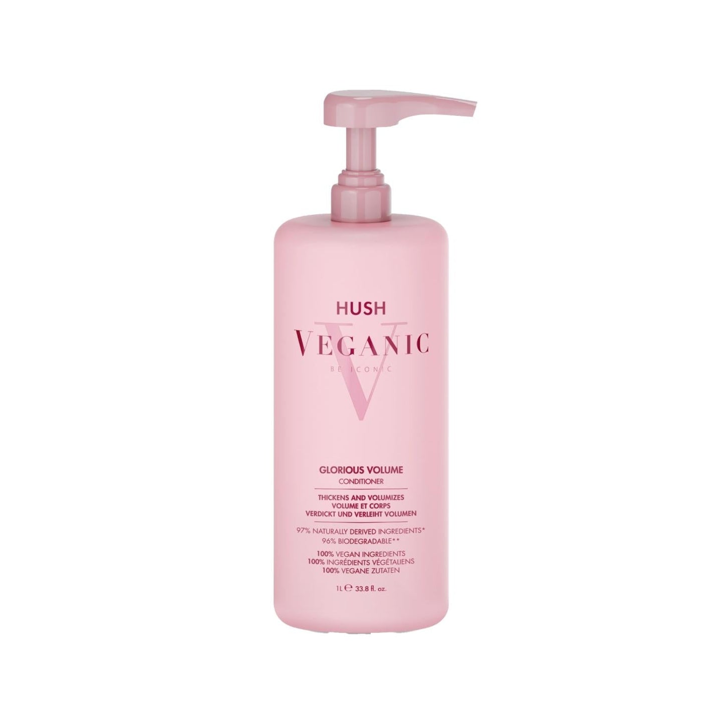 Hush Veganic Glorious Volume Conditioner for Fine Hair 1000 ml