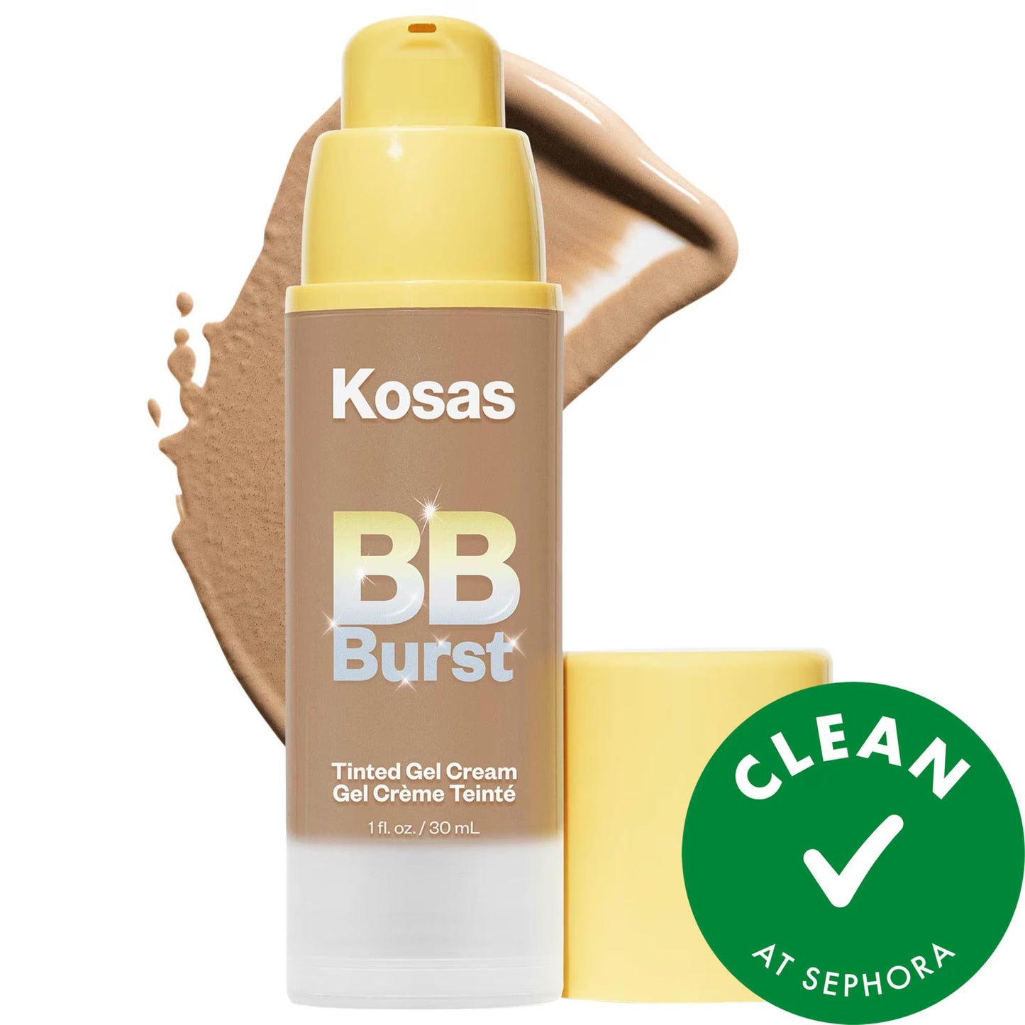 BB Beauty Tinted Moisturizer Gel Cream with Copper Peptides - Hydrating, Natural Coverage, Clean Beauty