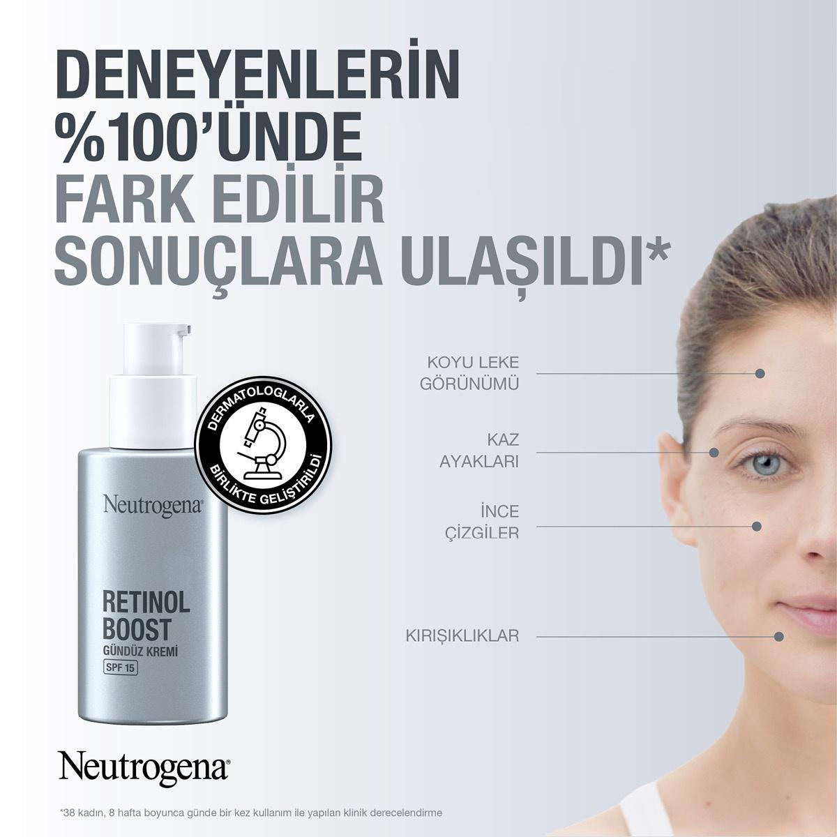 Neutrogena Retinol Boost Anti-Aging Serum: Reduce Wrinkles, Improve Skin Elasticity & Brightness - Fight Dark Spots & Achieve Youthful Skin