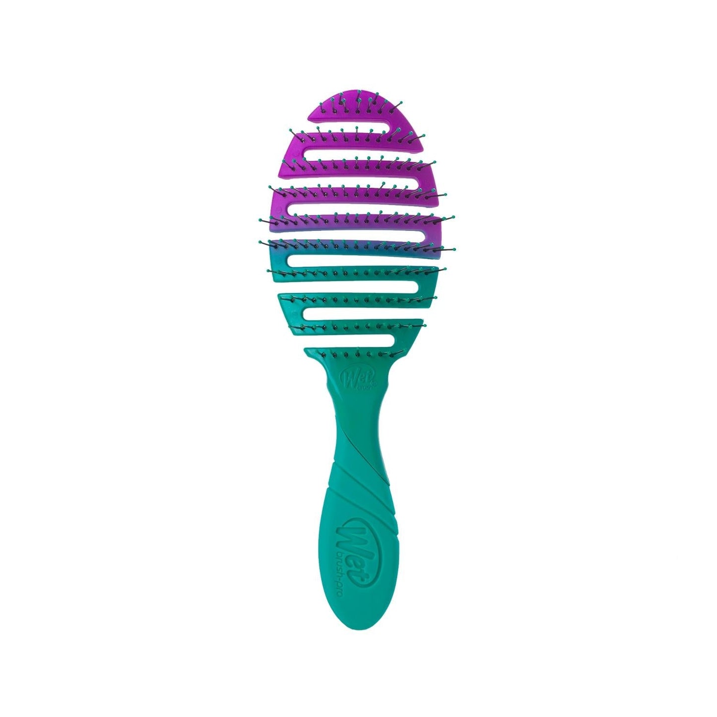 Wet Brush Pro Flex Dry Teal Ombre Hair Brush