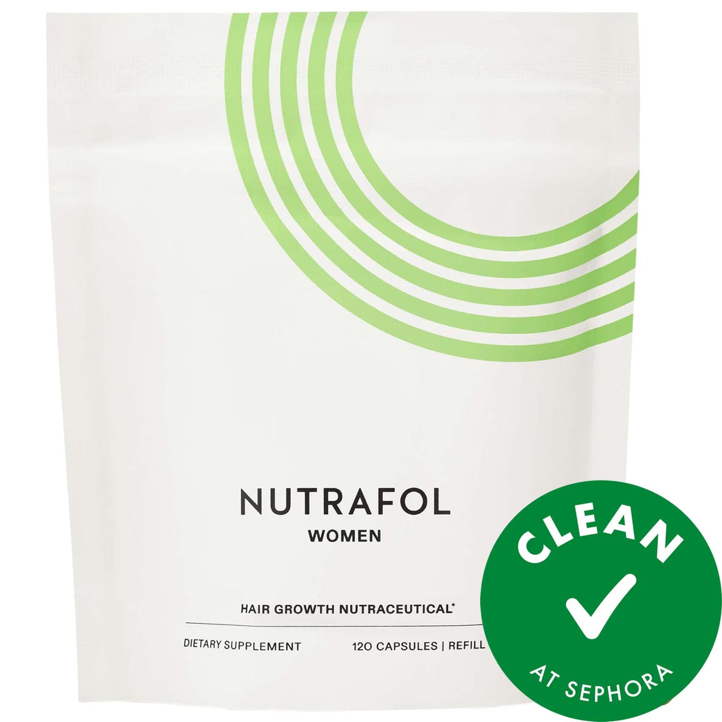 WOMEN's Clinically Proven Hair Growth Supplement - Natural, Non-GMO, Dermatologist-Recommended