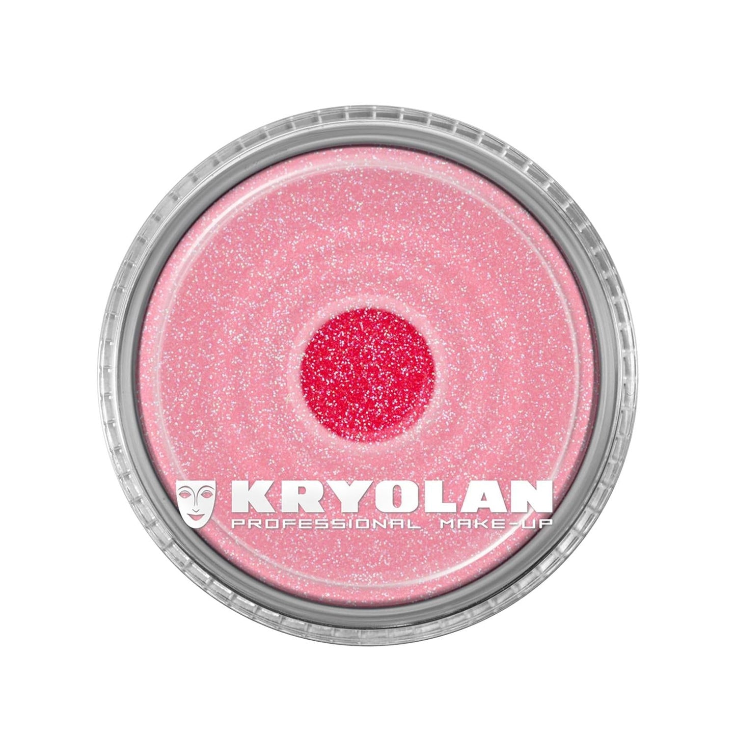 Kryolan Polyester Glimmer Fine Pastel Red Glitter 4g