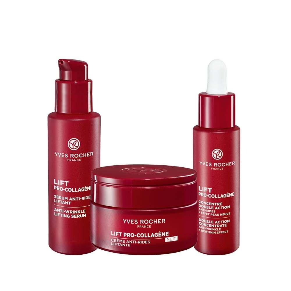 Gece Rutin Skincare Set by Gece - Anti-Aging, Plant-Based Collagen, Hyaluronic Care