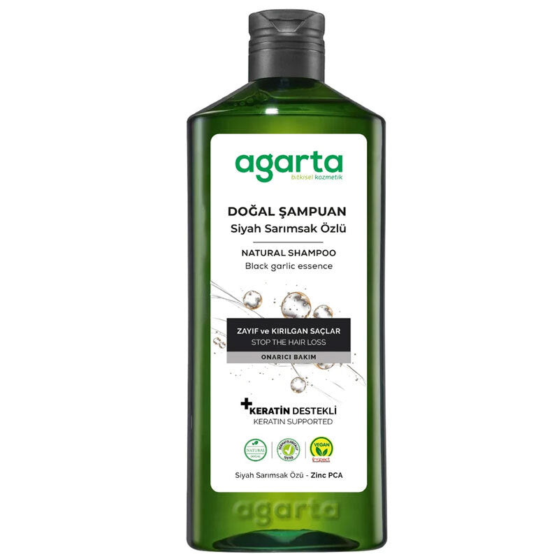 Agarta Black Garlic Extract Shampoo for Hair Loss 400 ml