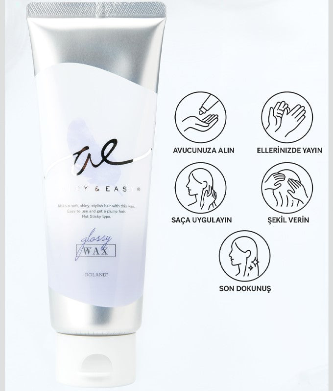 Airy Easy Glossy Wax Flexible Styling Pomade 100 ml