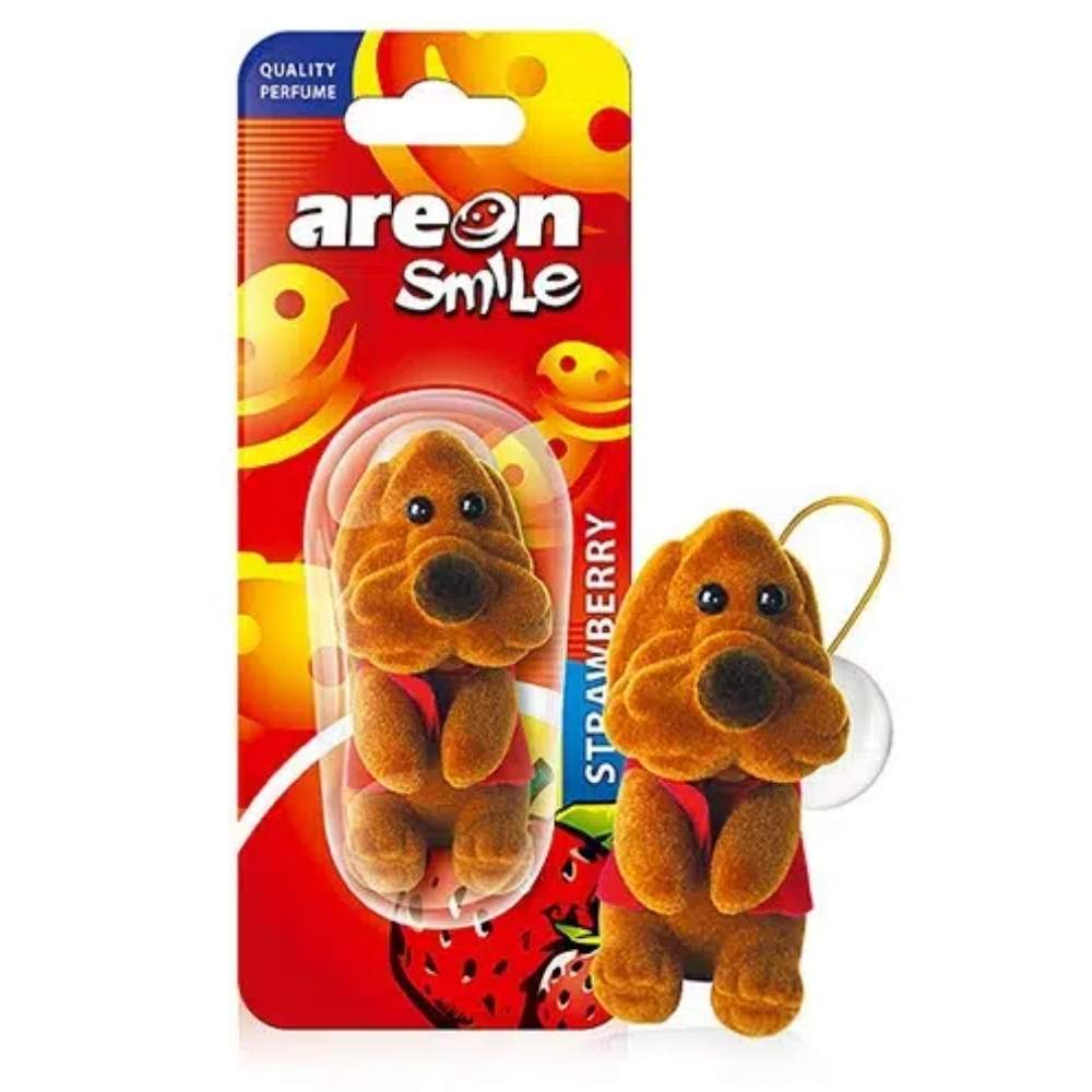 Areon Smile Strawberry Sweet Hanging Car Air Freshener