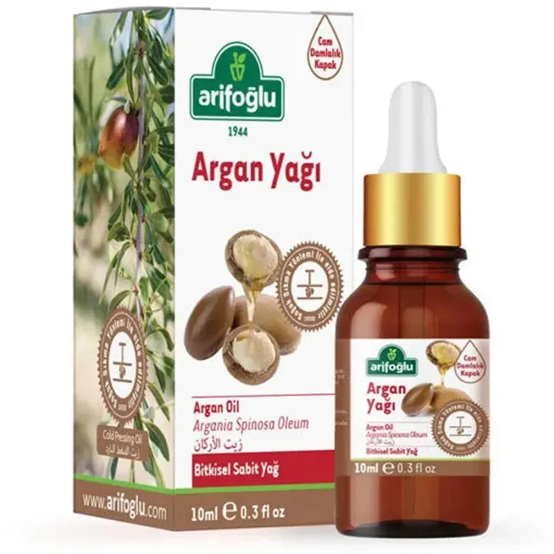 Arifoglu Cold Pressed Argan Oil for Hair & Skin 10ml