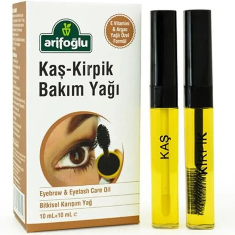 Arifoglu Eyebrow & Eyelash Care Oil Set for Fuller Brows 20ml