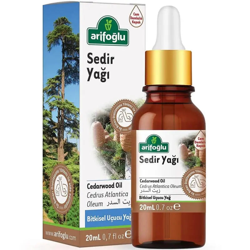 Arifoglu Cedarwood Essential Oil for Diffuser 20ml
