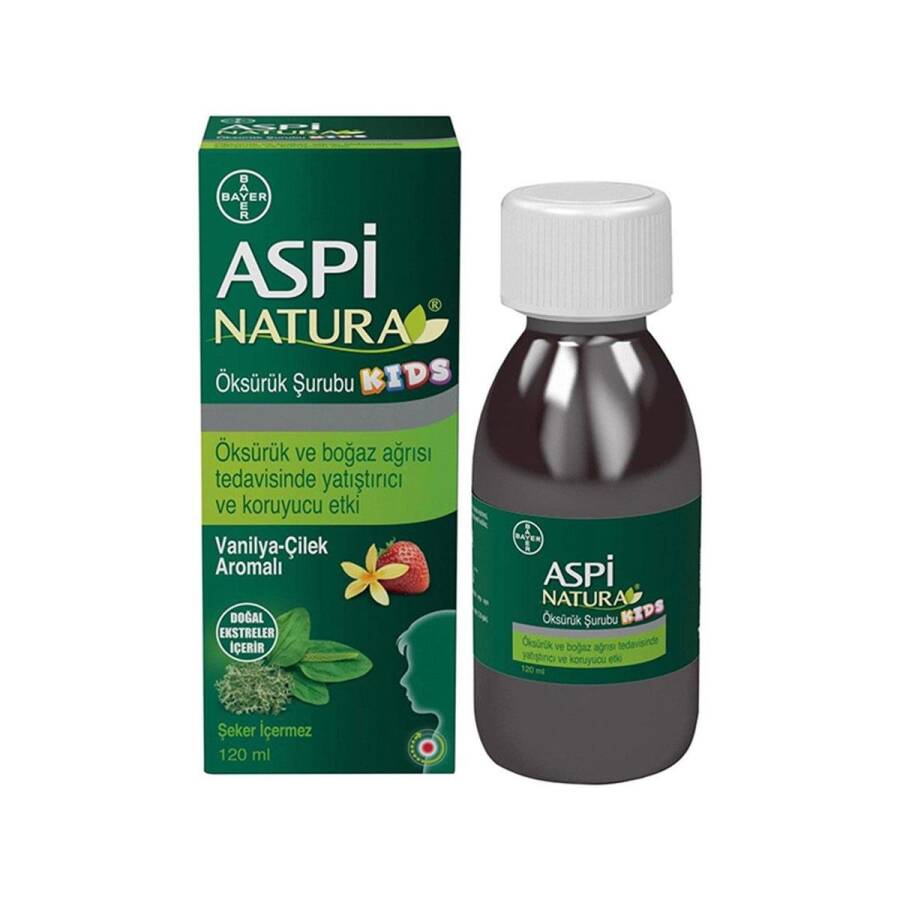 Aspinatura Kids Cough Syrup Vanilla & Strawberry 120 ml