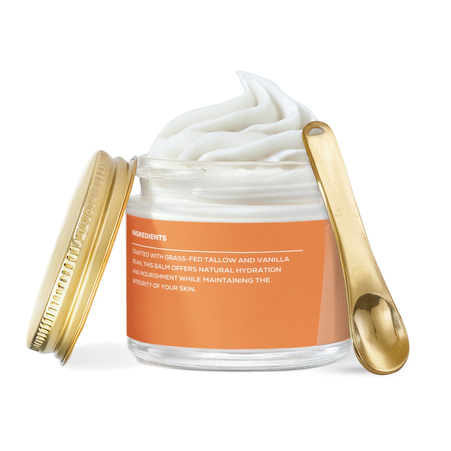 Iris Cosmetics Whipped Grass-Fed Tallow Balm with Vanilla Bean