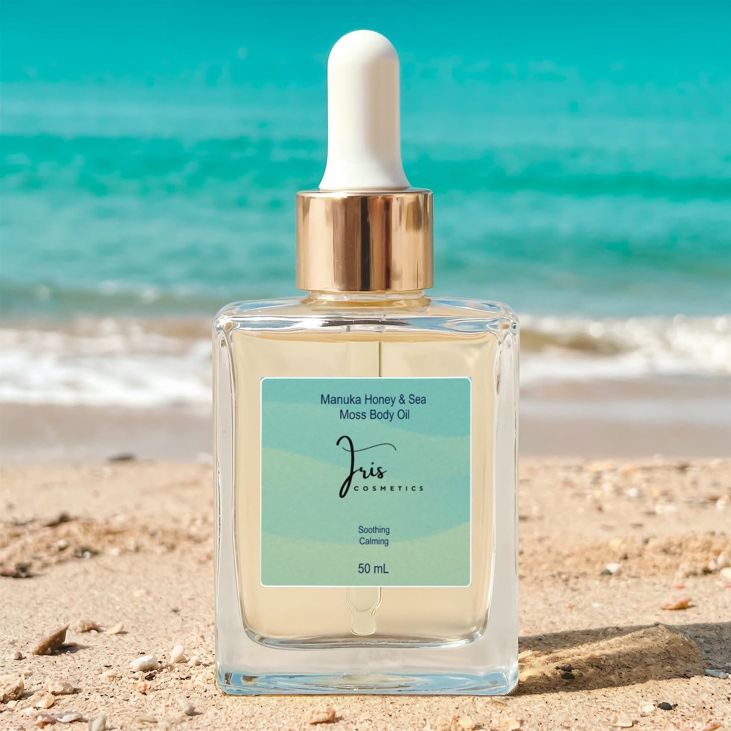 Iris Cosmetics Manuka Honey Sea Moss Post-Shave Oil